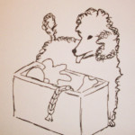 Notecard Set #1 - $10.00 Poodle Note Card 1